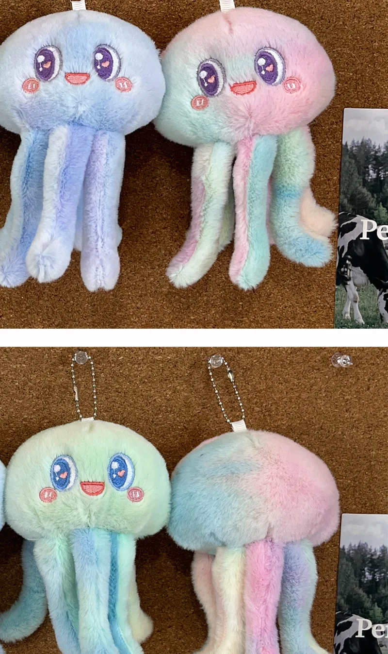 1 Piece Cute Animal Plush Unisex Bag Pendant Keychain display picture 3