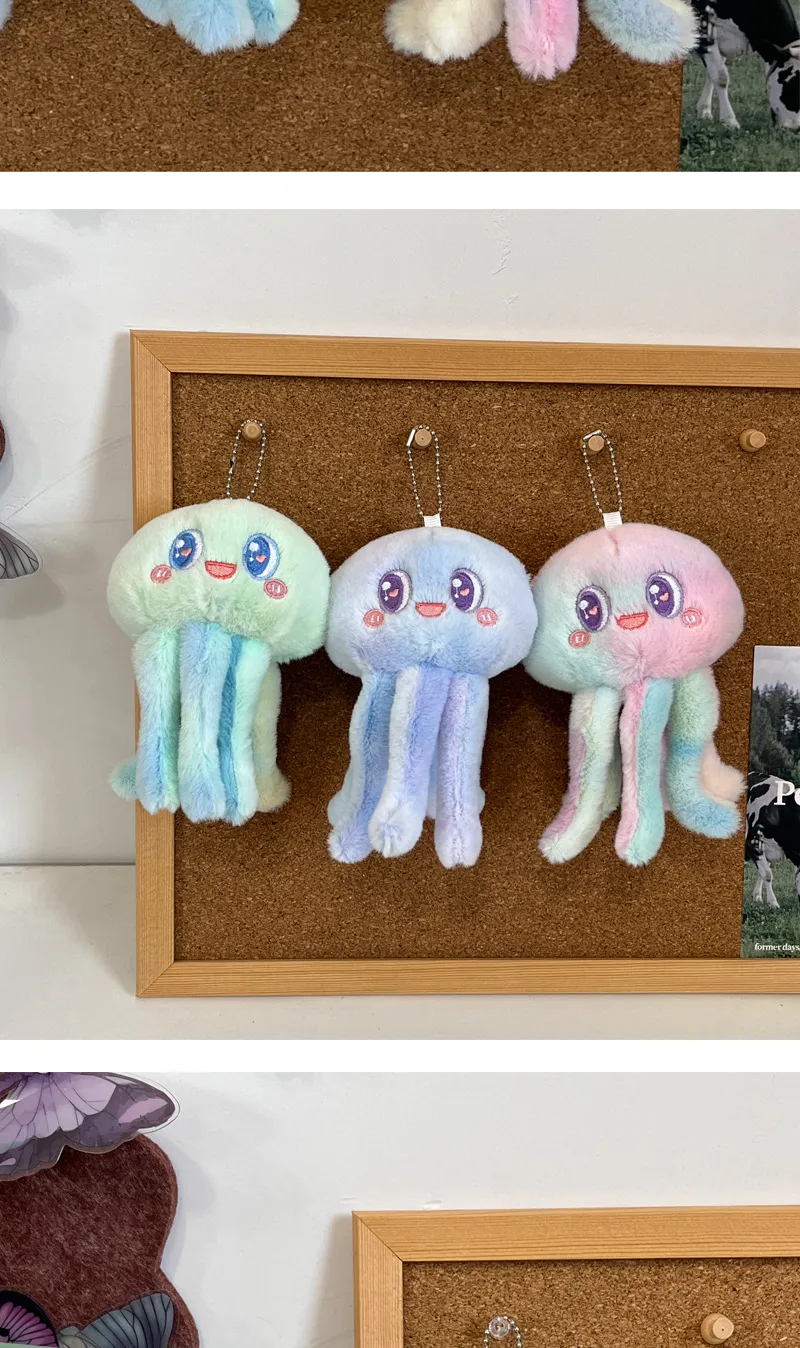 1 Piece Cute Animal Plush Unisex Bag Pendant Keychain display picture 4