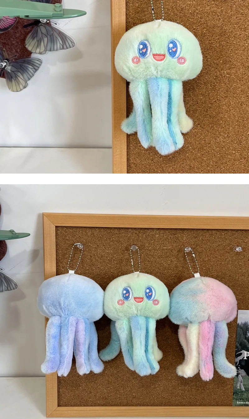 1 Piece Cute Animal Plush Unisex Bag Pendant Keychain display picture 5