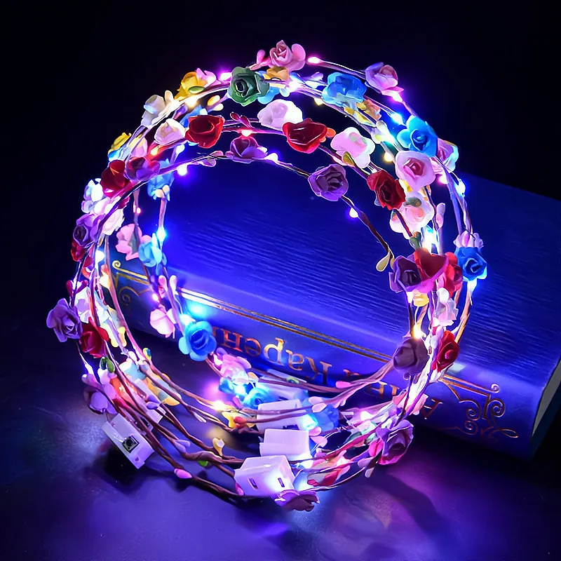 Led Toys Flower Paper Iron Toys display picture 1