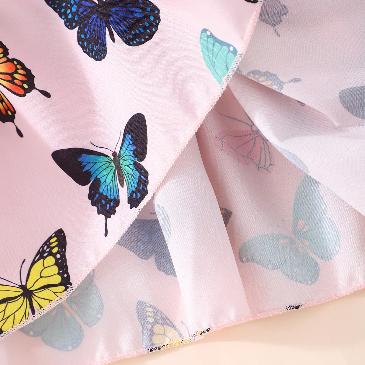 Girl'S Princess Rainbow Butterfly Leopard Polyester Girls Dresses display picture 16