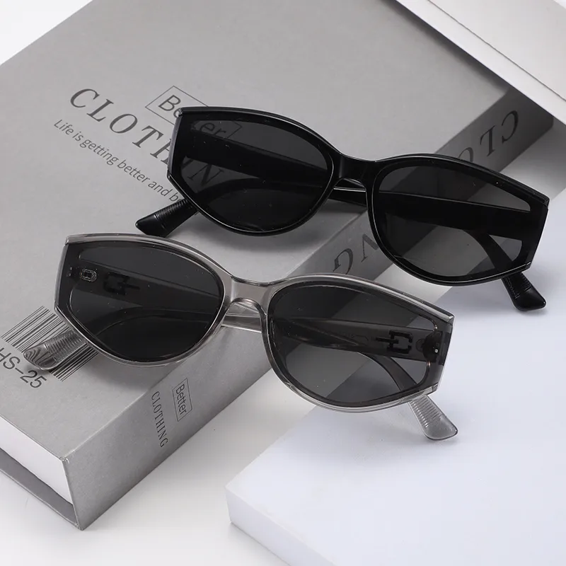 Casual Luxurious Romantic Oval PC UV400 Protection Resin Oval Frame Full Frame Glasses display picture 8