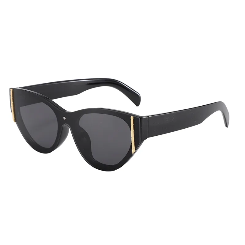 Casual Elegant Streetwear Oval PC UV400 Protection Resin Oval Frame Full Frame Glasses display picture 4