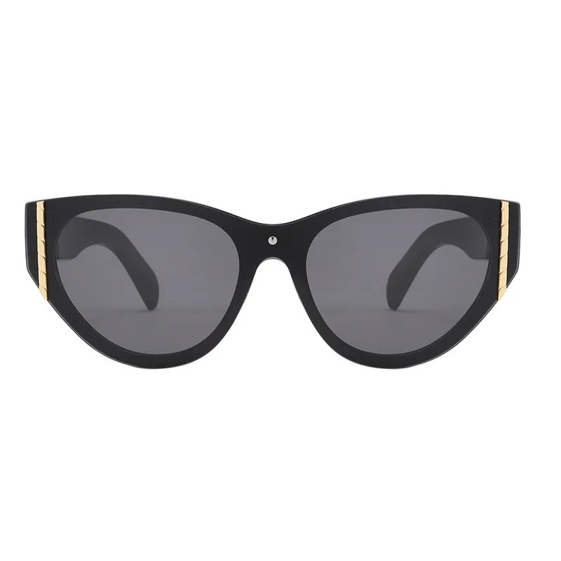 Casual Elegant Streetwear Oval PC UV400 Protection Resin Oval Frame Full Frame Glasses display picture 5