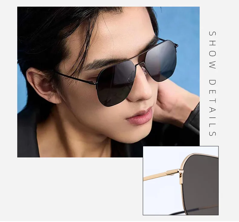 Streetwear Geometric UV400 Protection Nylon Square Half Frame Glasses display picture 1