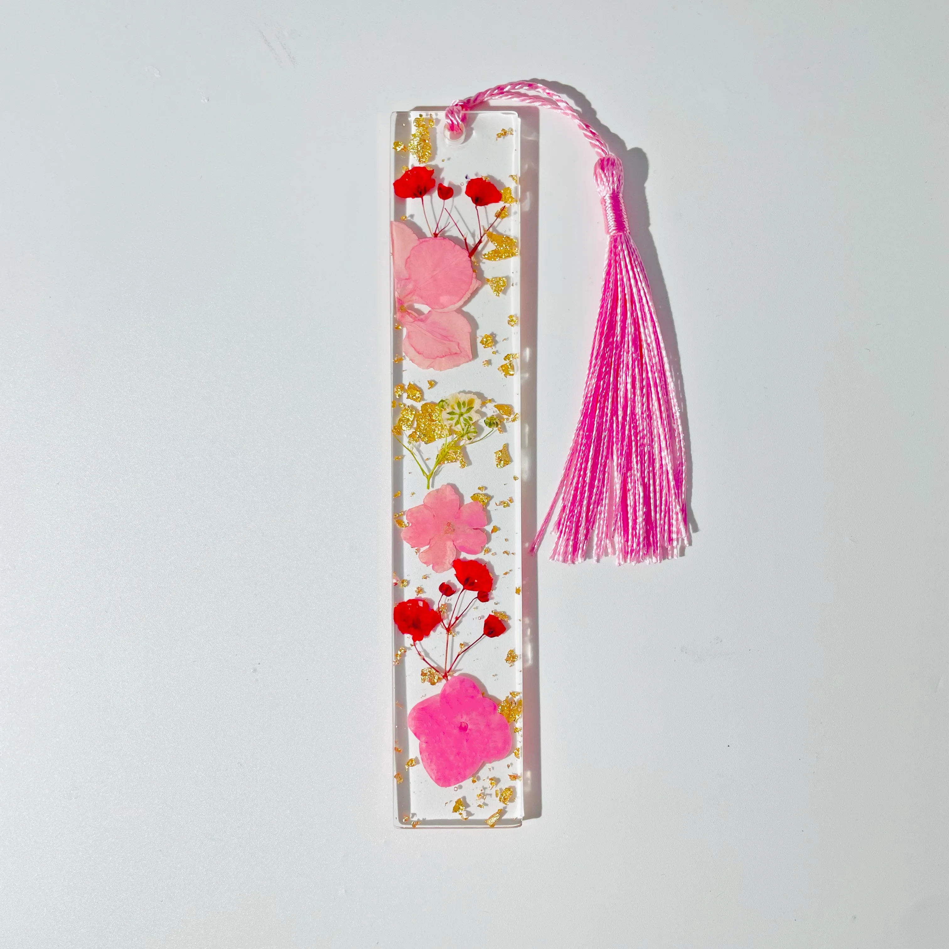 1 Piece Flower School Graduation Resin Pastoral Simple Style Bookmark display picture 12
