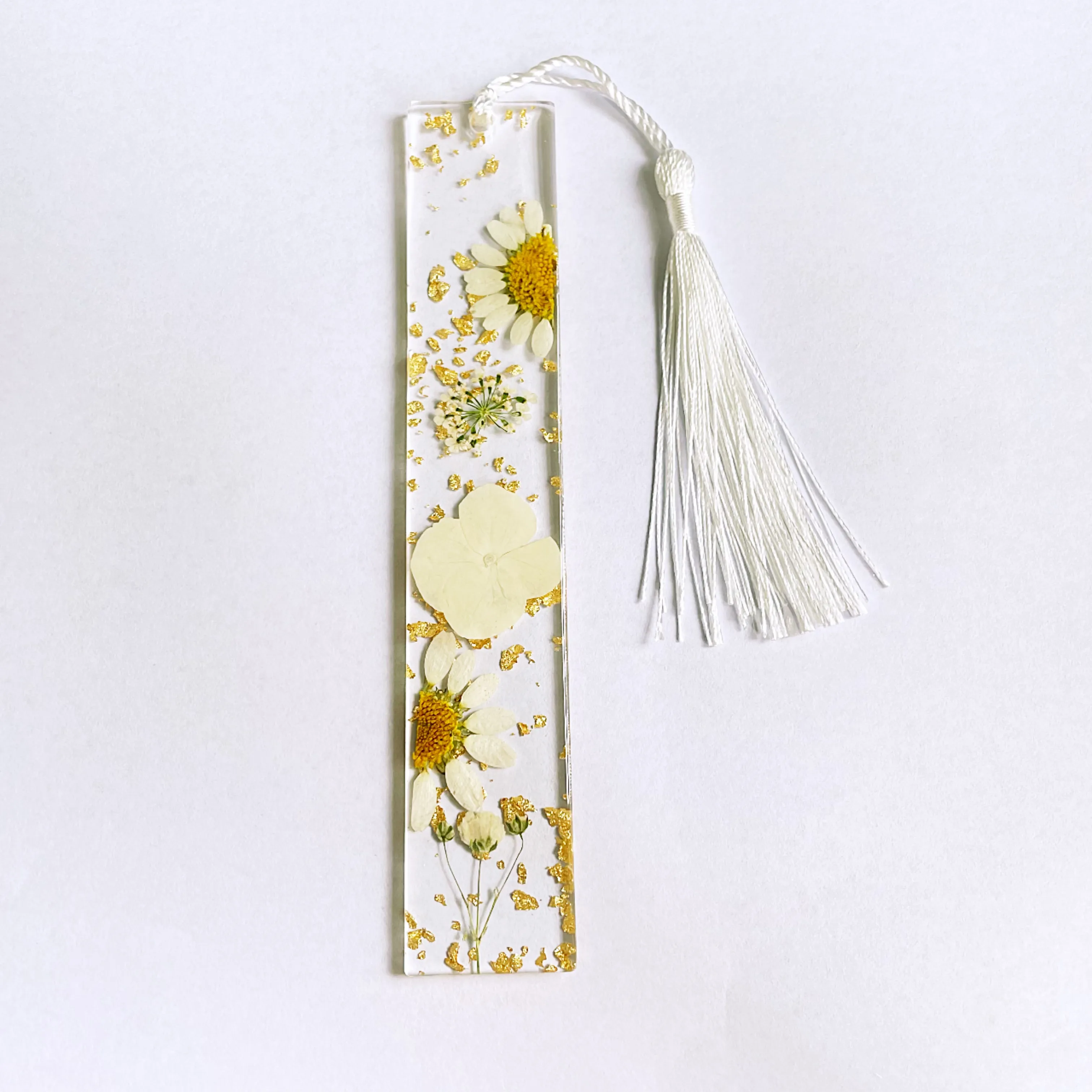 1 Piece Flower School Graduation Resin Pastoral Simple Style Bookmark display picture 8