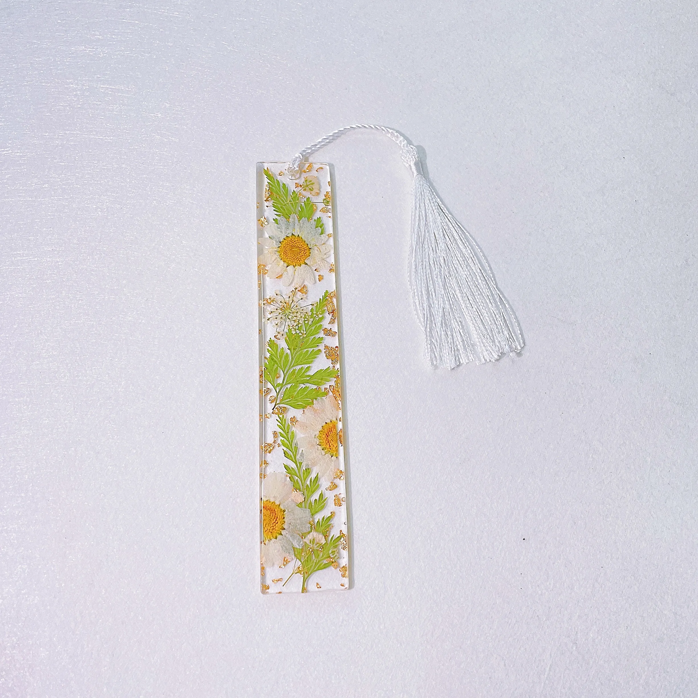 1 Piece Flower School Graduation Resin Pastoral Simple Style Bookmark display picture 9