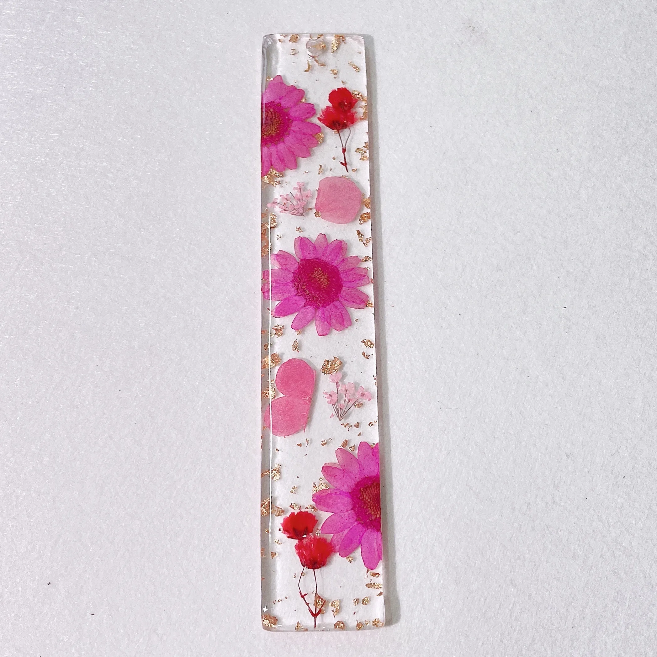 1 Piece Flower School Graduation Resin Pastoral Simple Style Bookmark display picture 5
