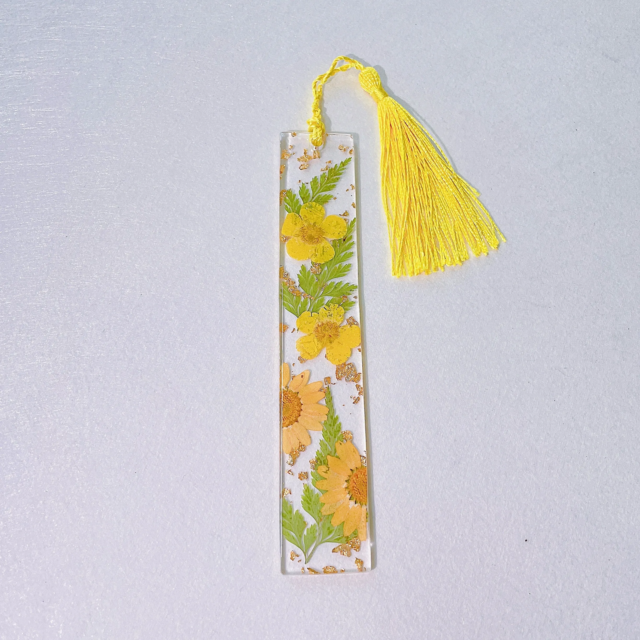 1 Piece Flower School Graduation Resin Pastoral Simple Style Bookmark display picture 14