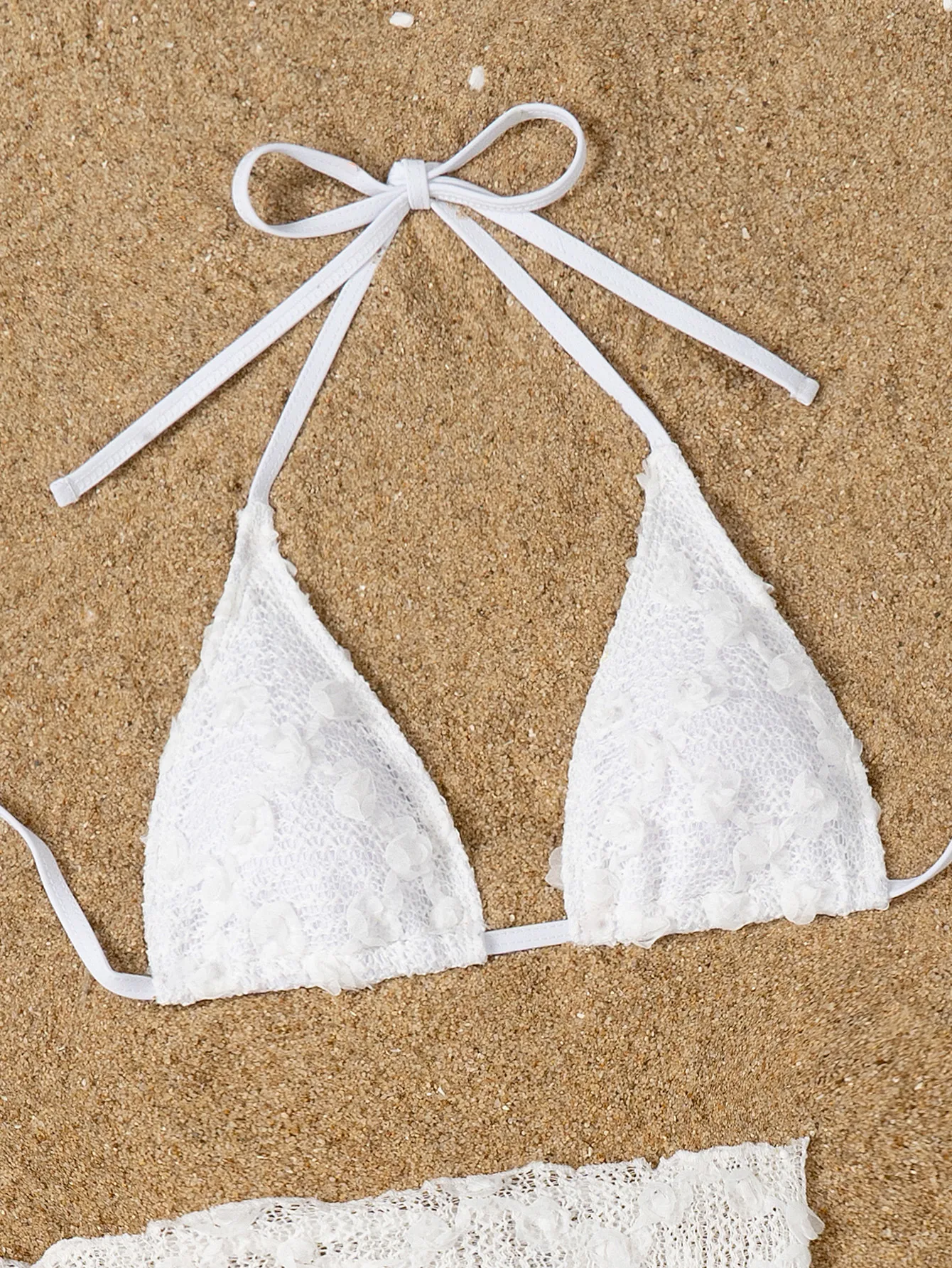 Women's Solid Color 3 Pieces Set Swimwear display picture 8