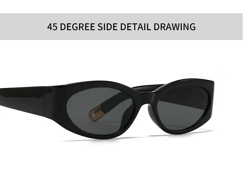 Casual Simple Style Color Block Pc Gradient Tinted Lenses Cat Eye Full Frame Glasses display picture 13