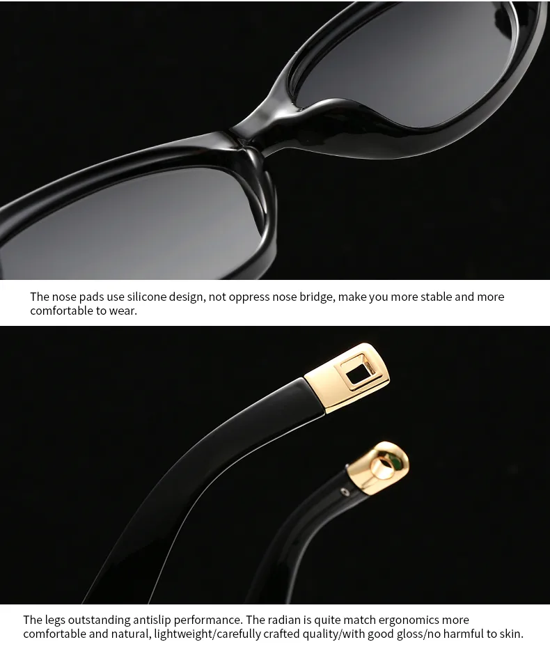 Casual Simple Style Color Block Pc Gradient Tinted Lenses Cat Eye Full Frame Glasses display picture 21