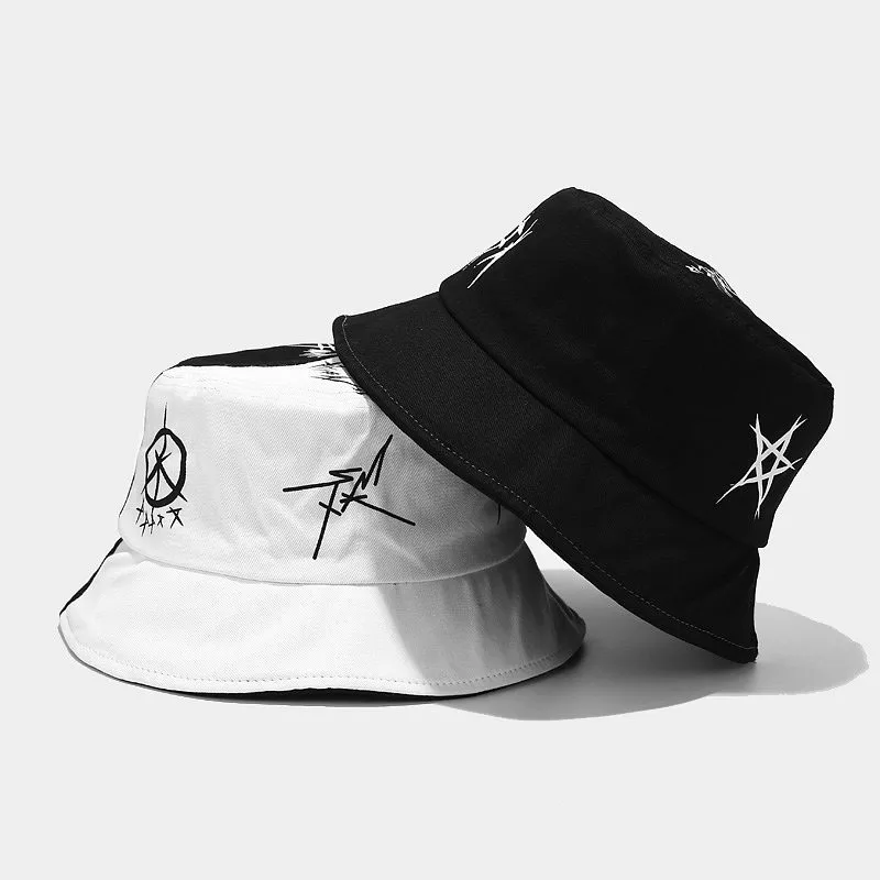 Unisex Casual Elegant Simple Style Color Block Curved Eaves Bucket Hat display picture 3