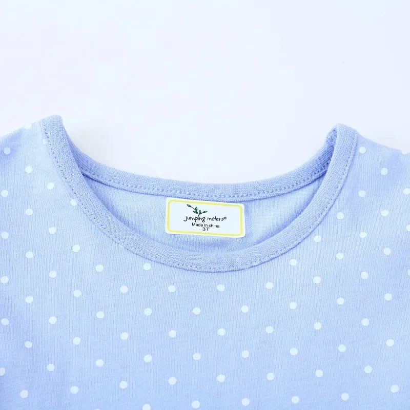 Girl'S Cute Rabbit Round Dots Flower Cotton Girls Dresses display picture 4