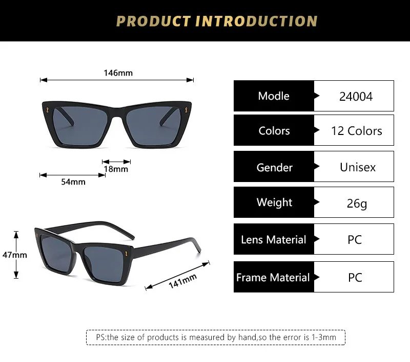 Basic Simple Style Solid Color Ac Cat Eye Full Frame Glasses display picture 2