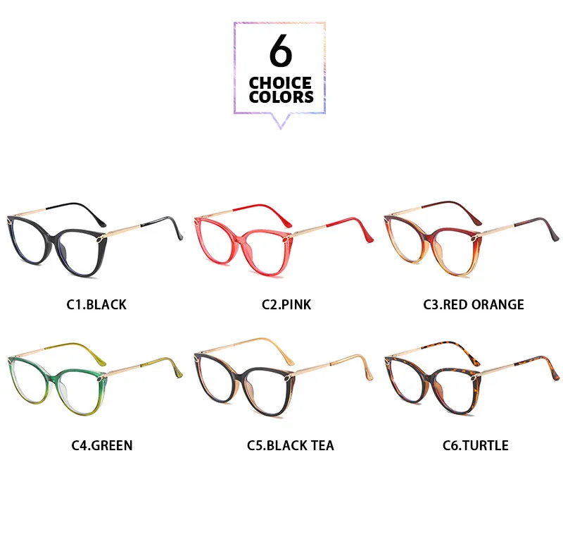 Basic Lady Simple Style Solid Color Pc Butterfly Frame Full Frame Glasses display picture 2