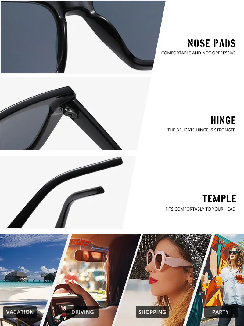 Basic Simple Style Solid Color Ac Cat Eye Full Frame Glasses display picture 18