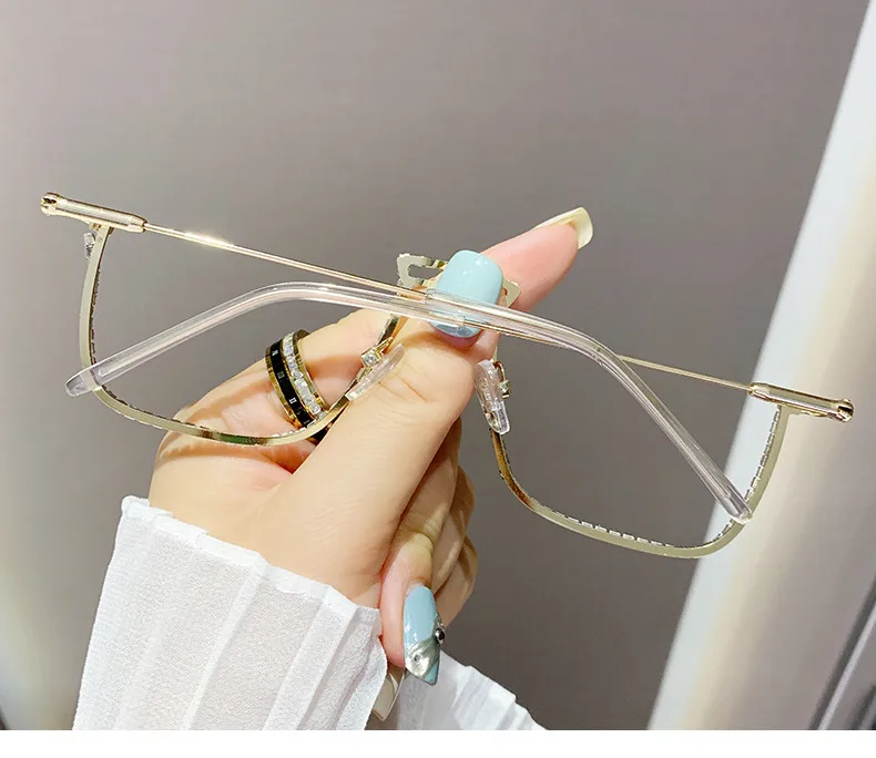 Simple Style Streetwear Solid Color Pc Square Full Frame Glasses display picture 3