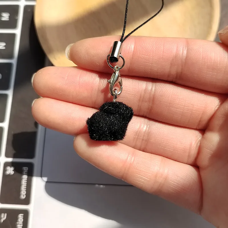 1 Piece Cute Pig Synthetic Resin Alloy Unisex Slip-on Bag Pendant Mobile Phone Chain Keychain display picture 3