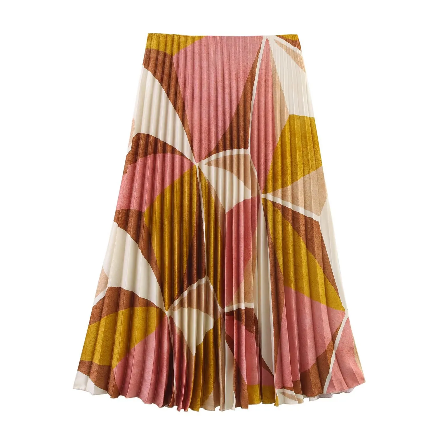 Weekend Beach Women's Vacation Streetwear Geometric Cotton Polyester Skirt Co-ord Set Shorts Sets display picture 4