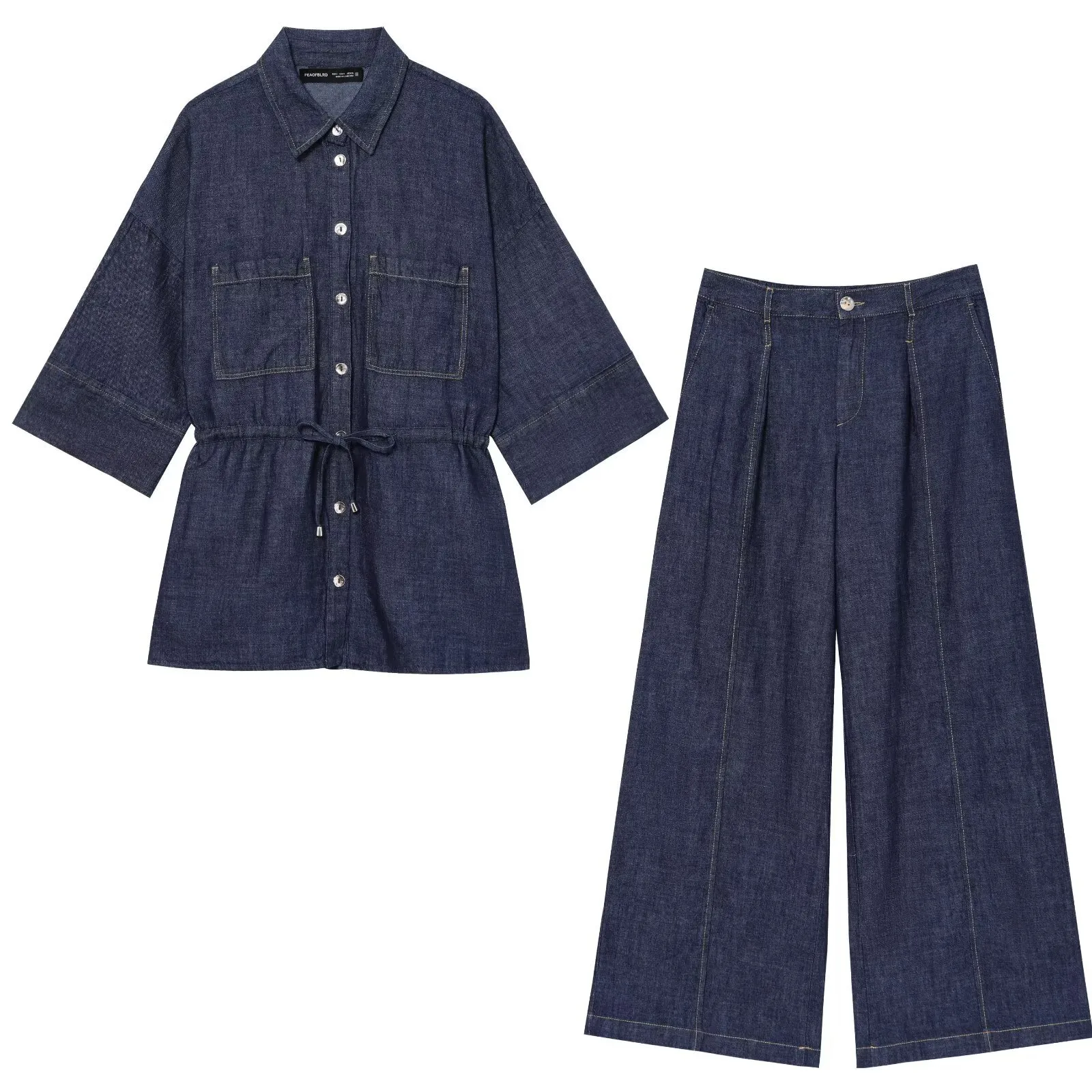 Weekend Women's Streetwear Solid Color Polyester Pant Co-ord Set Shorts Sets display picture 1
