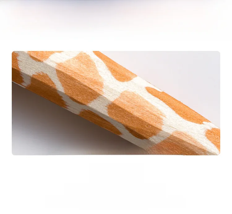 Giraffe Elephant Cute Cartoon Animal Pen Hand Carved Creative Wood Pen Wood Carving Pen DIY Gel Pen display picture 7