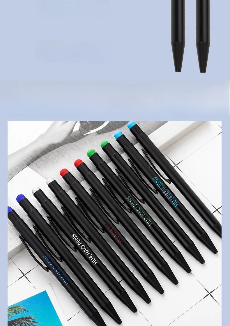 Color Touch Screen Head Ballpoint Pen Business Exhibition QR Code Pen Special Metal Gel Pen Ballpoint Pen Water Pen display picture 4