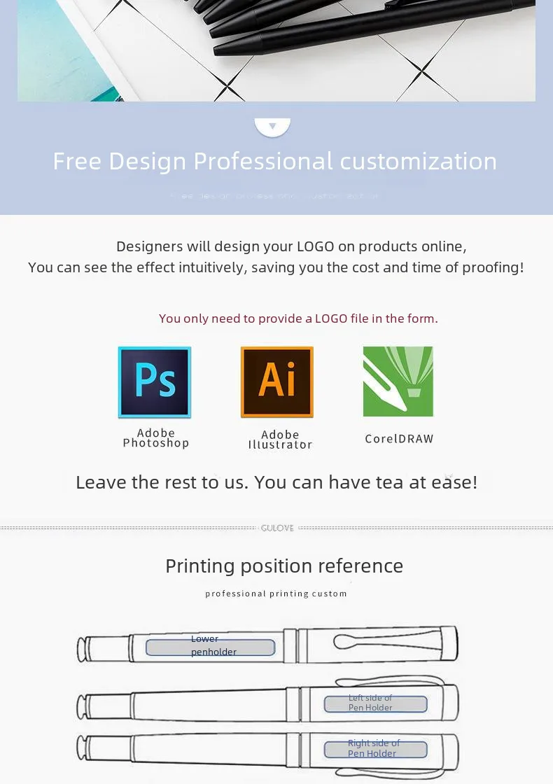 Color Touch Screen Head Ballpoint Pen Business Exhibition QR Code Pen Special Metal Gel Pen Ballpoint Pen Water Pen display picture 7