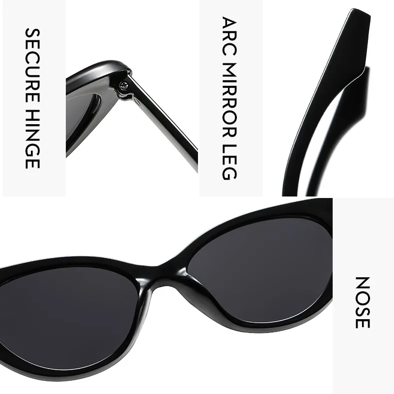 Casual Street Geometric Ac Gradient Tinted Lenses Special-Shaped Mirror Full Frame Glasses display picture 2