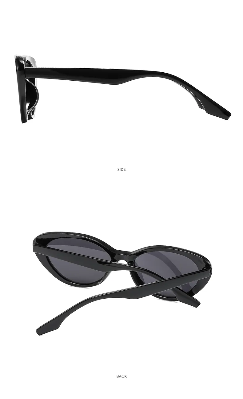 Casual Street Geometric Ac Gradient Tinted Lenses Special-Shaped Mirror Full Frame Glasses display picture 7