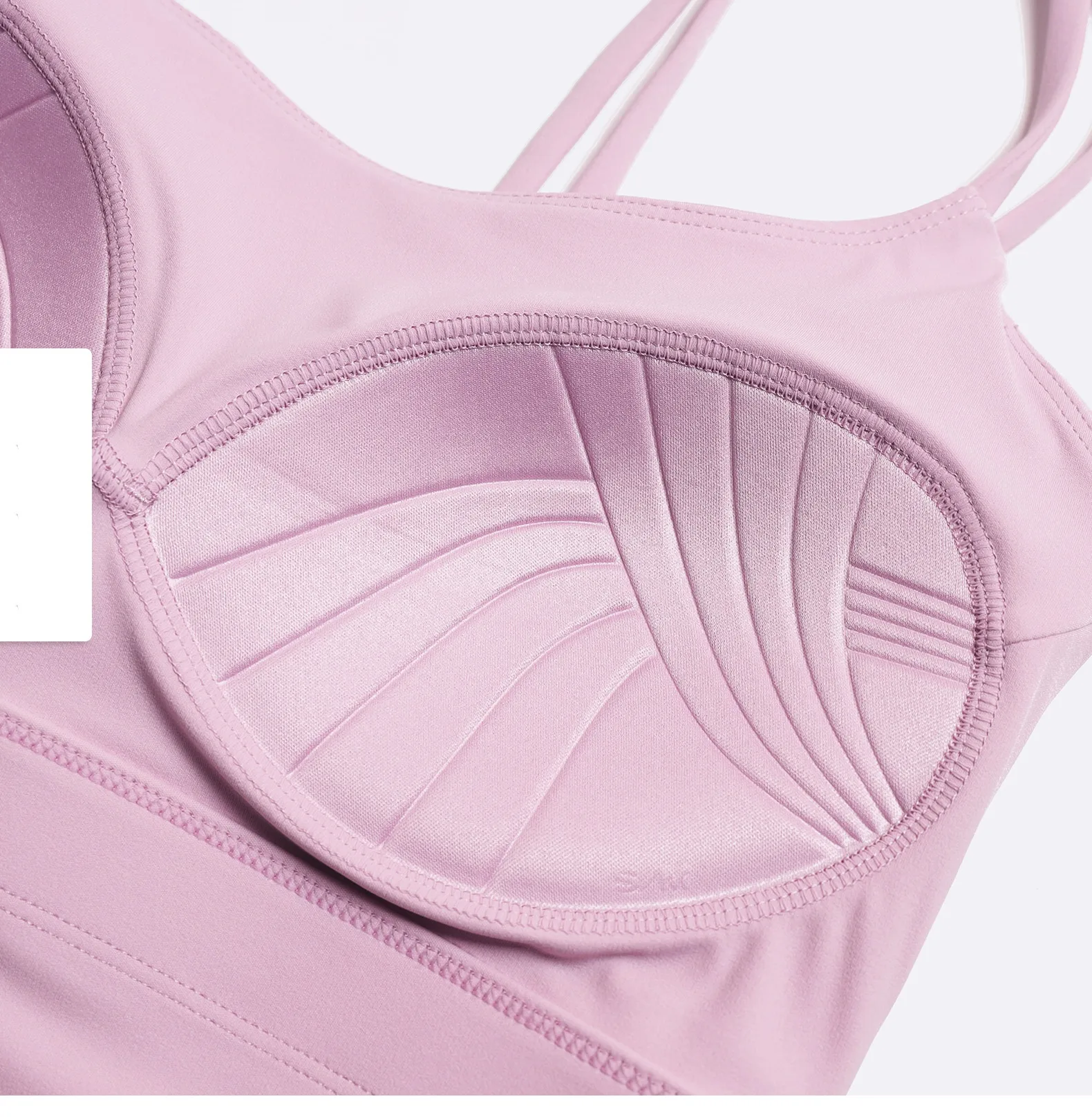 Fitness Sport Style Solid Color Nylon Naked Sense Strap Active Tops Vest display picture 27