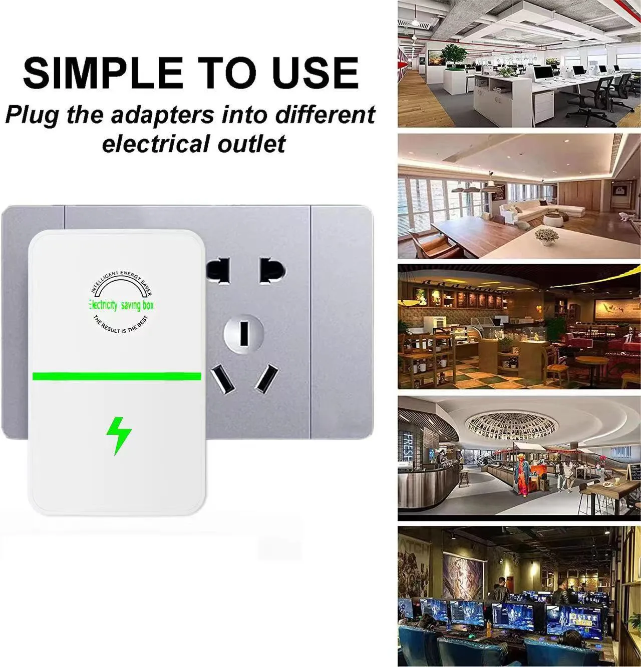 New Energy Saver Smart Household Energy Saver Electricity Meter Energy Saver Electricity Saver Energy Saver  Independent Station display picture 1
