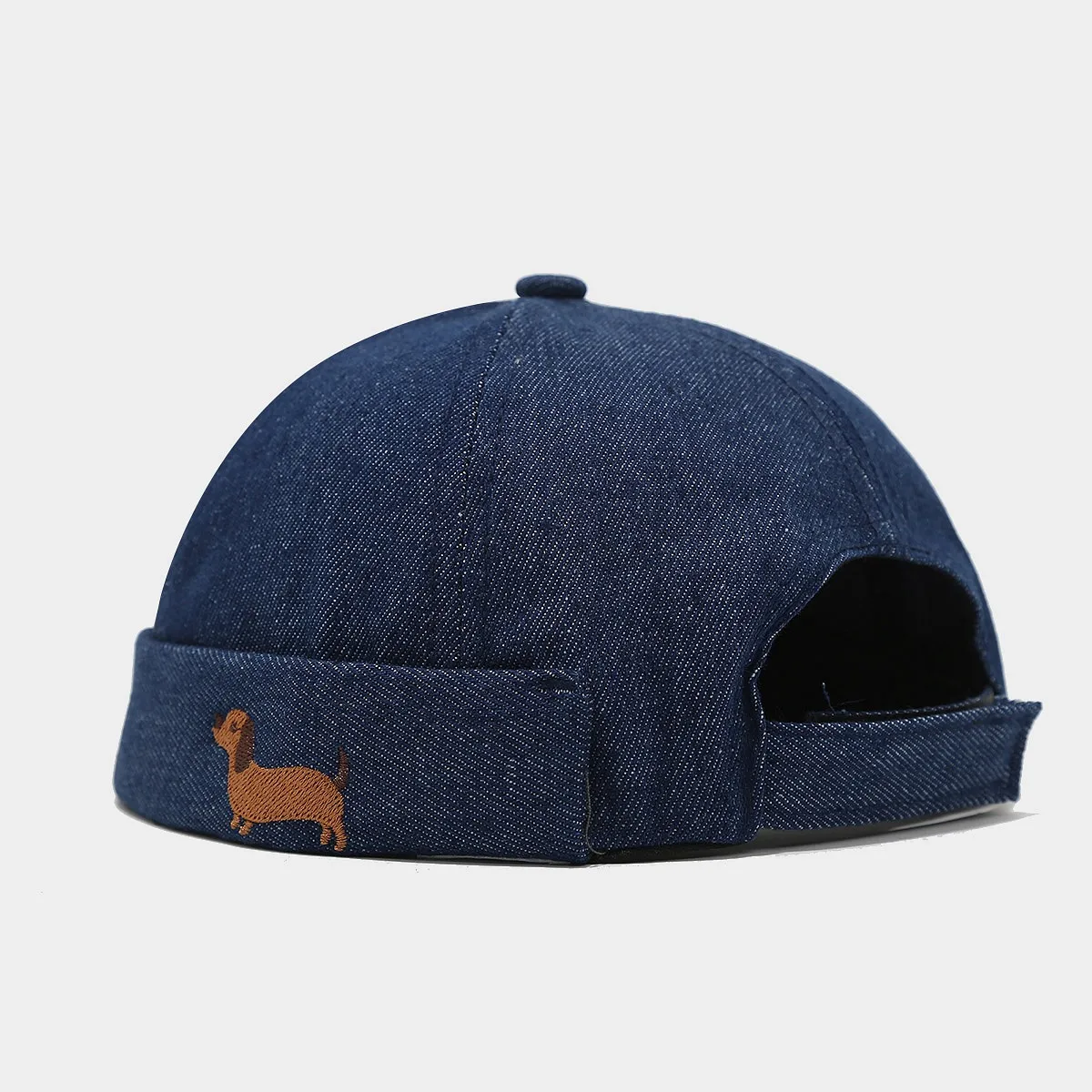Unisex Casual Simple Style Streetwear Dog Eaveless Beanie Hat display picture 5
