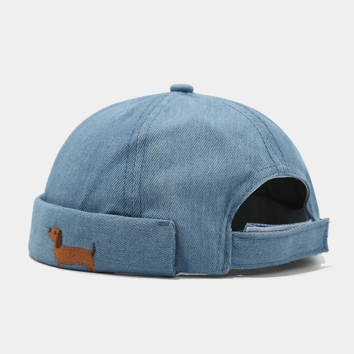 Unisex Casual Simple Style Streetwear Dog Eaveless Beanie Hat display picture 6