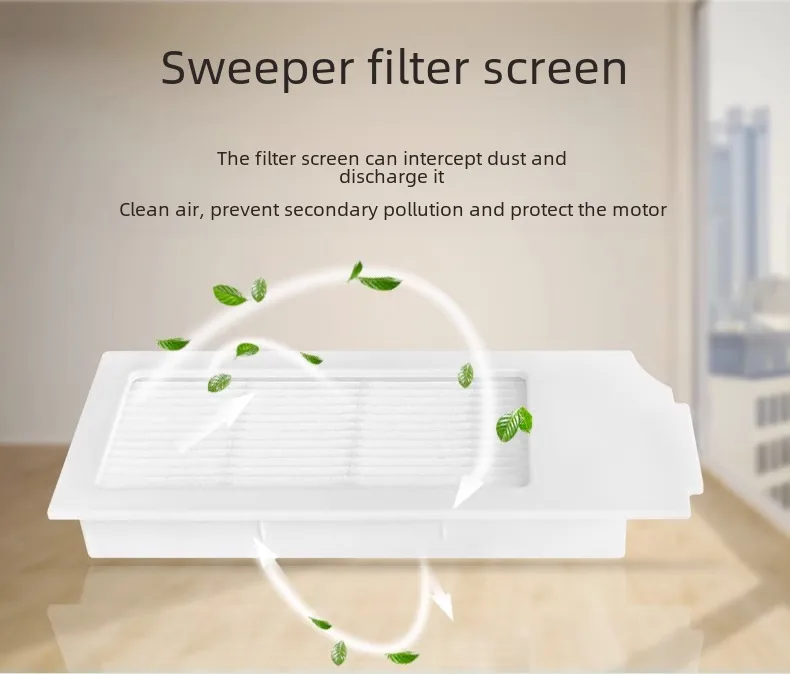 Suitable For Cobos T10 TURBO/OMNI Sweeper Accessories Dust Bag Rolling Edge Brush Filter Core Rag Cleaning Solution display picture 2