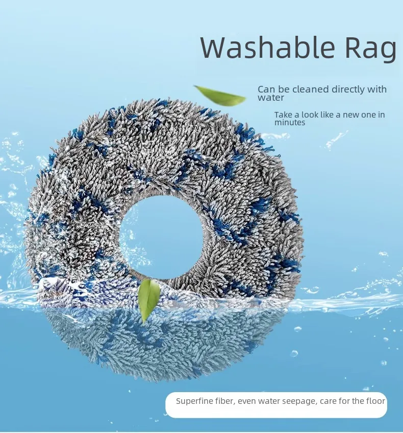 Suitable For Cobos T10 TURBO/OMNI Sweeper Accessories Dust Bag Rolling Edge Brush Filter Core Rag Cleaning Solution display picture 3
