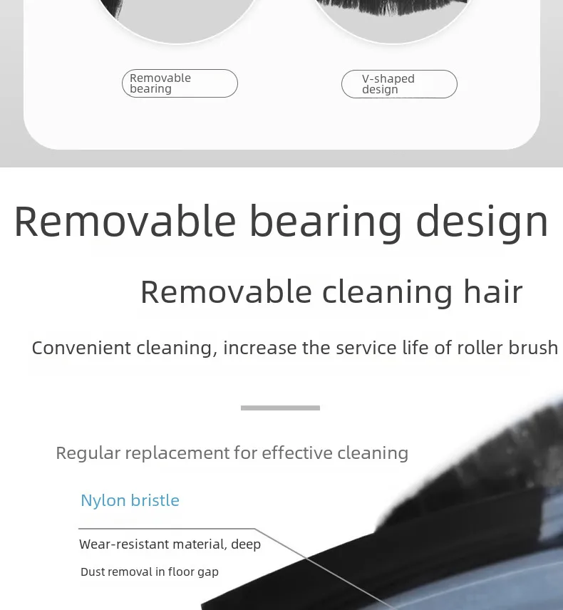 Suitable For Cobos T10 TURBO/OMNI Sweeper Accessories Dust Bag Rolling Edge Brush Filter Core Rag Cleaning Solution display picture 6