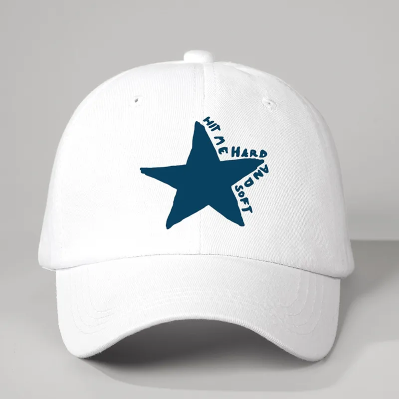 Unisex Casual Simple Style Streetwear Vocabulary Words/Name Star Embroidery Curved Eaves Baseball Cap display picture 6