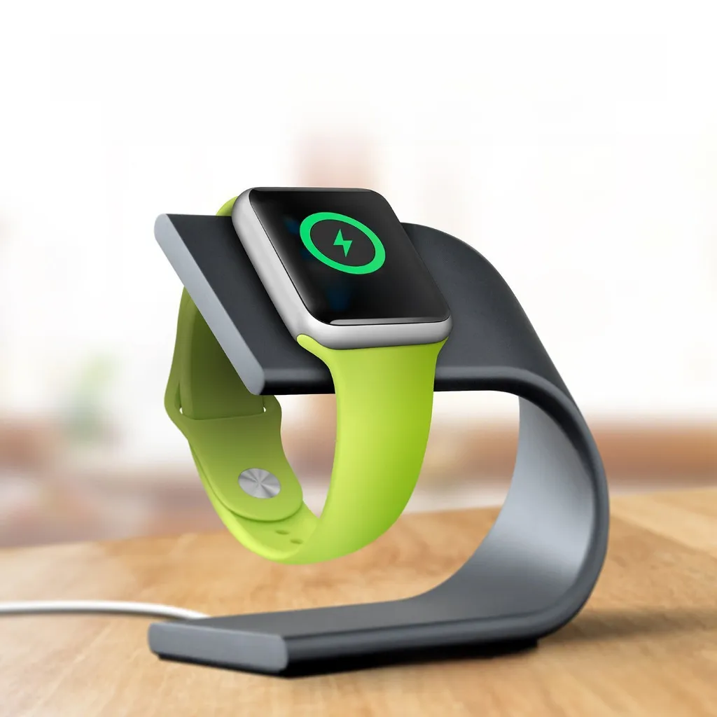 Suitable For Apple Watch Bracket Aluminum Alloy U-shaped Desktop Watch Smart Watch Charging Bracket Large Quantity Free Shipping display picture 8