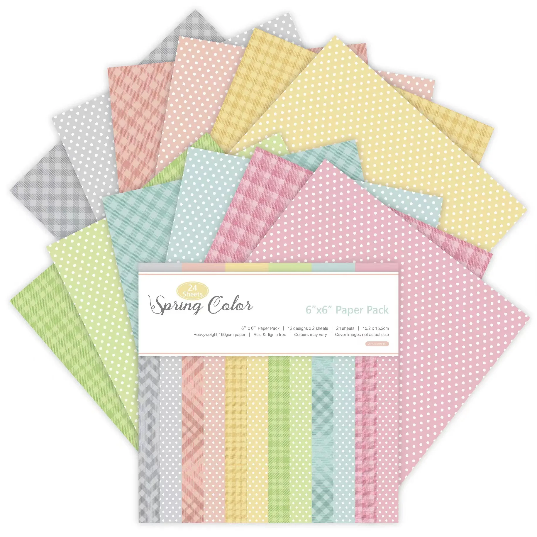 Hand Account Background Paper Material Paper 6 Inch DIY Photo Album Background Paper Single Side -12 Figure * 1/set Of Cards  Best Selling display picture 3