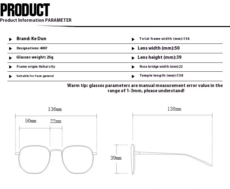 Personality Punk Streetwear Geometric Pc Butterfly Frame Quadrilateral Full Rim Frame Glasses display picture 1