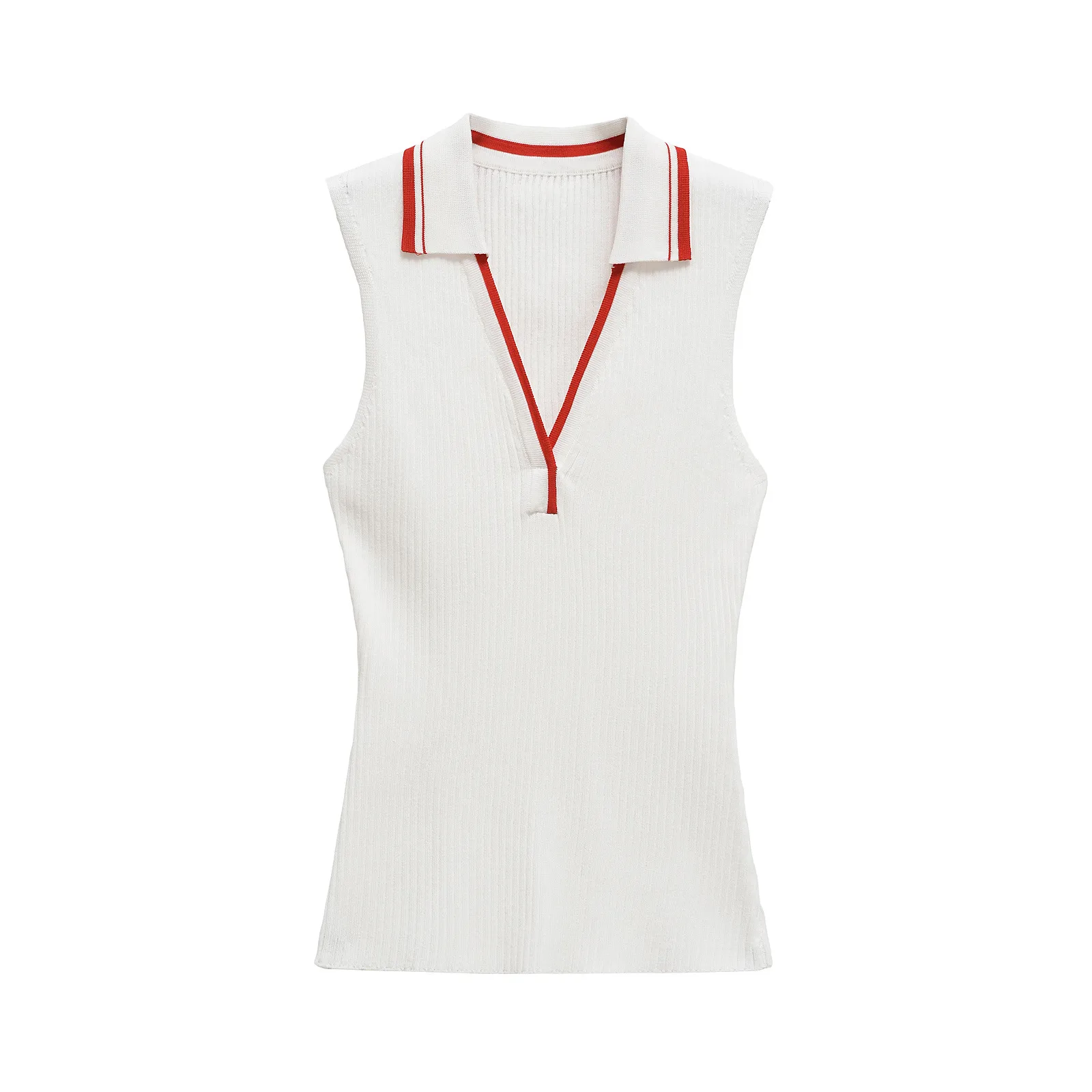 Women's T-shirt Sleeveless Sweaters & Cardigans Elegant Solid Color display picture 4