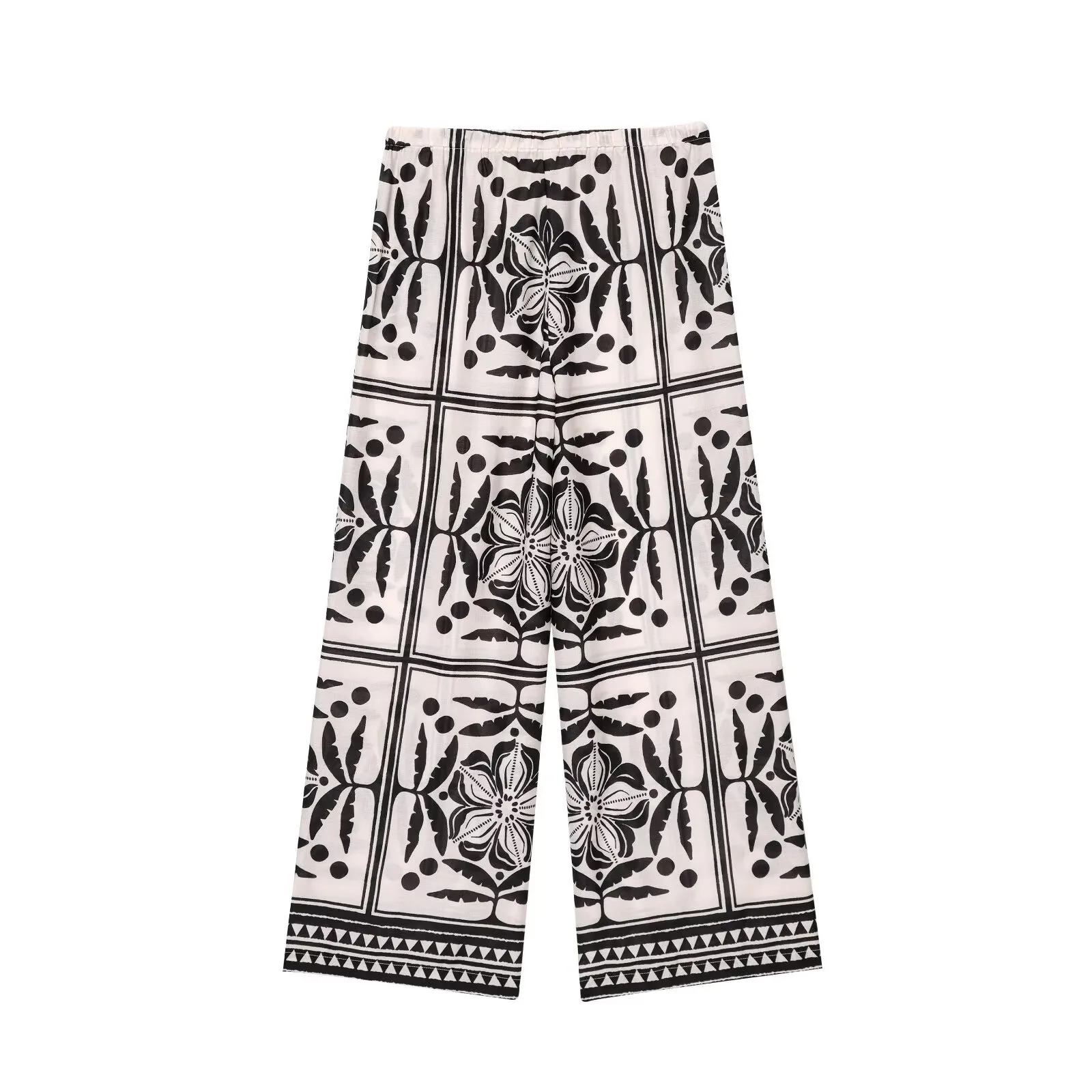 Weekend Women's Classic Style Streetwear Flower Polyester Pant Co-ord Set Shorts Sets display picture 4