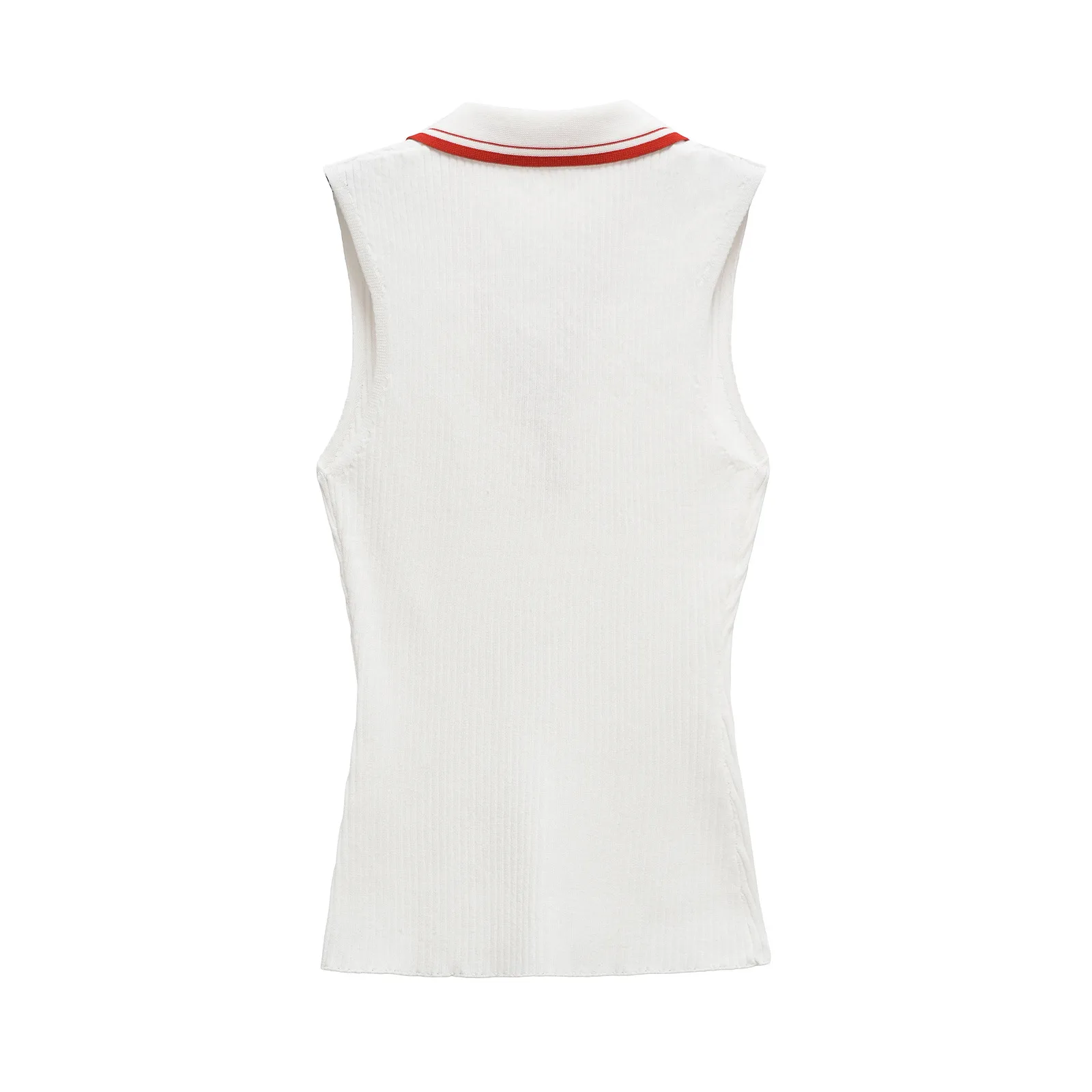 Women's T-shirt Sleeveless Sweaters & Cardigans Elegant Solid Color display picture 5