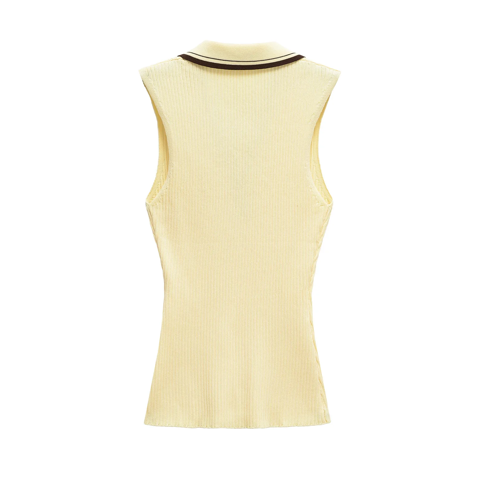 Women's T-shirt Sleeveless Sweaters & Cardigans Elegant Solid Color display picture 6