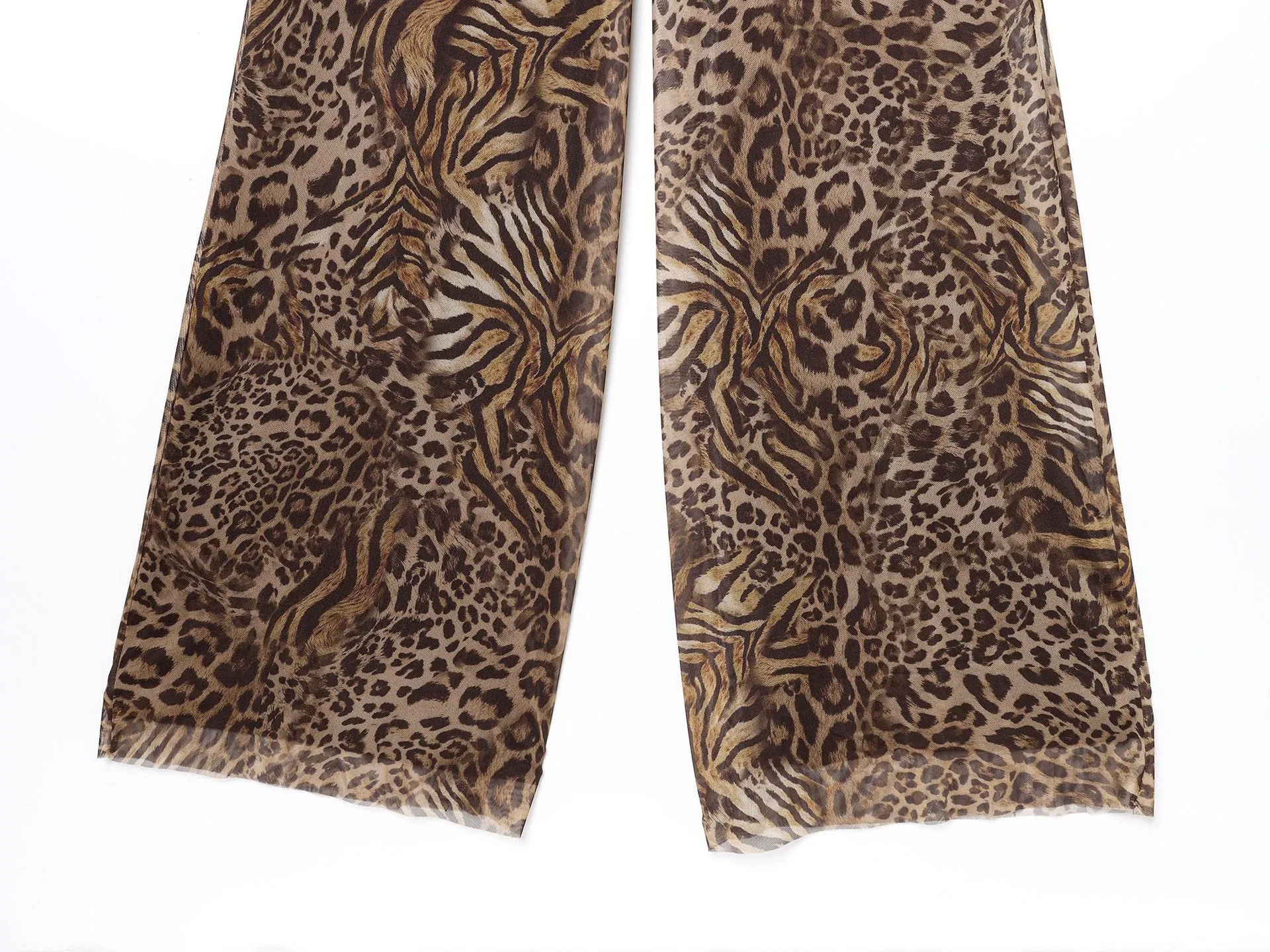Women's Weekend Simple Style Classic Style Leopard Full Length Jumpsuits display picture 8