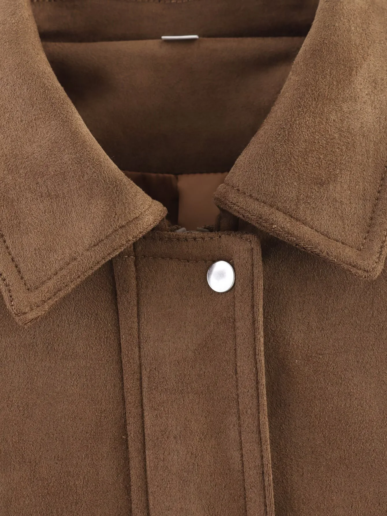 Women's Wind Streetwear Solid Color Zipper Coat display picture 14