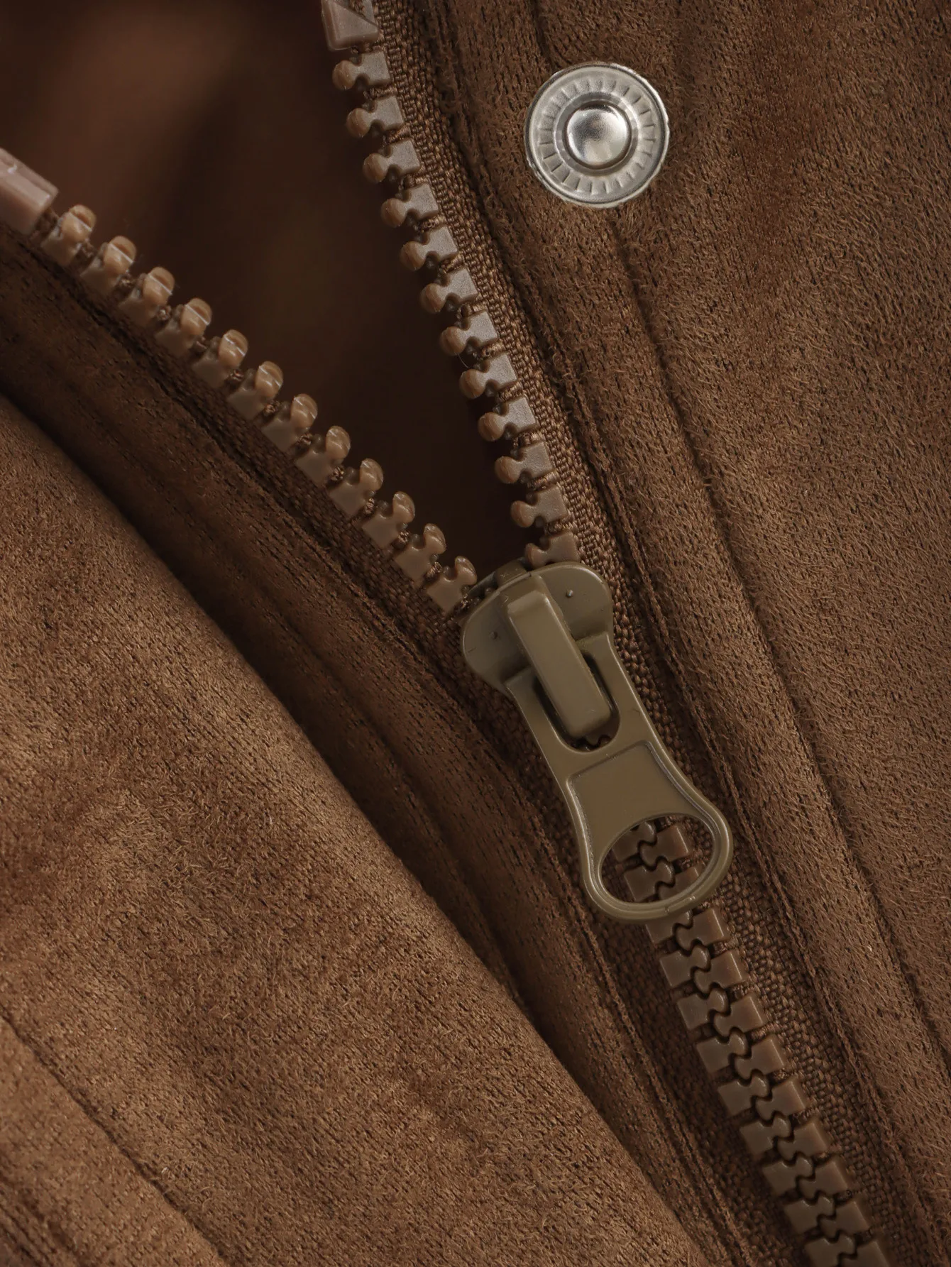 Women's Wind Streetwear Solid Color Zipper Coat display picture 16