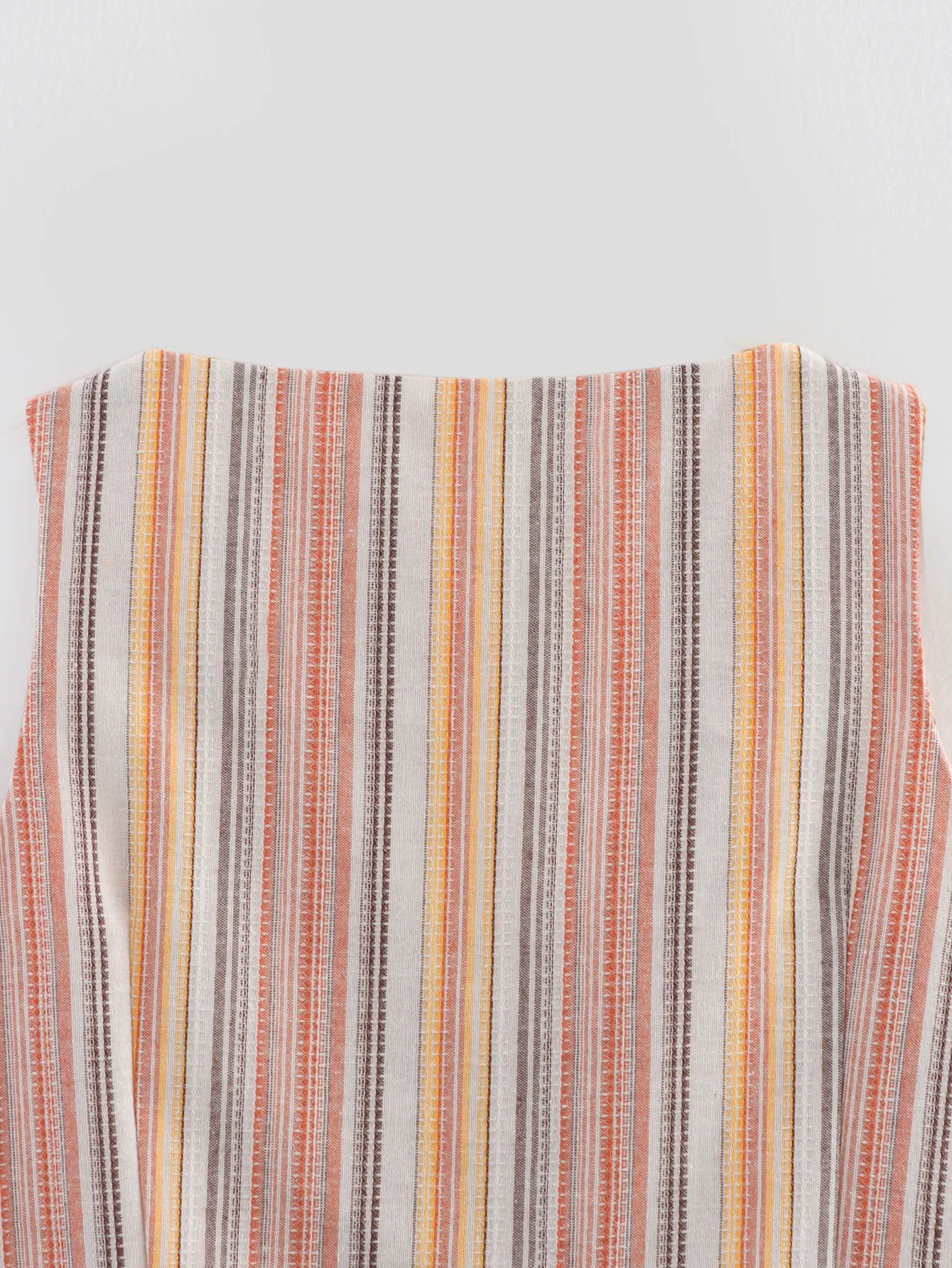 Women's Vest Vest/Vest Sleeveless Blazers Stripe Wind Streetwear Stripe display picture 14